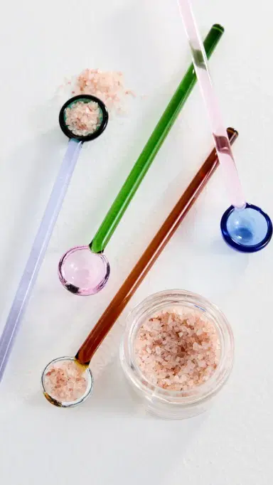 FAZEEK Glass Teaspoons Multi One Size | Thumbnail 3