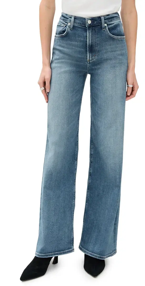 Citizens of Humanity Lyra Long Wide Leg Jeans Cooper