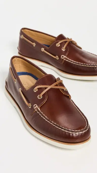 Sperry Gold Cup Authentic Original 2 Eye Boat Shoes Medium Beige 8 | Thumbnail 4