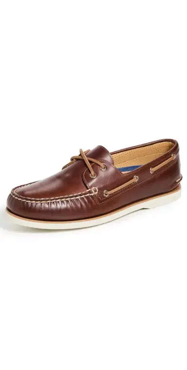 Sperry Gold Cup Authentic Original 2 Eye Boat Shoes Medium Beige 8 | Thumbnail 1