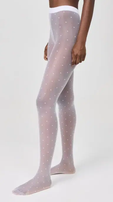FALKE Dot Tights White S | Thumbnail 2