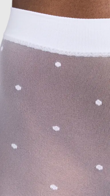 FALKE Dot Tights White S | Thumbnail 3