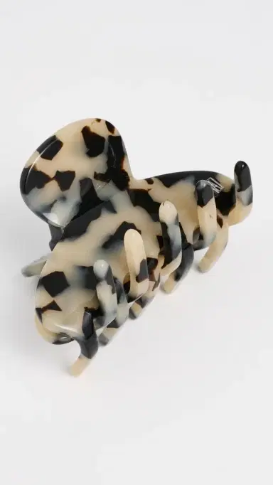 Alexandre de Paris Small Acetate Clip Albinos | Thumbnail 2