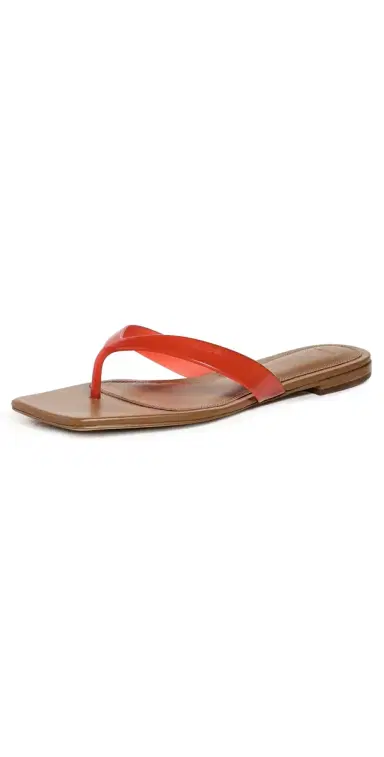 Vince San Juan Sandals Tomato Red | Thumbnail 1