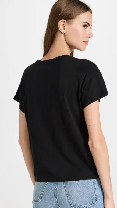 Z Supply Modern Slub Tee Black | Thumbnail 3