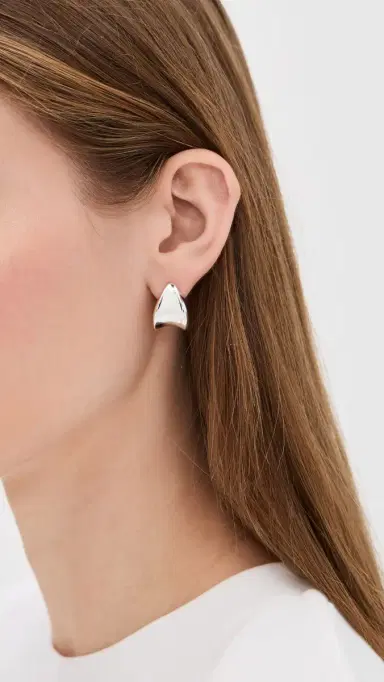 Jenny Bird Paige Puff Hoop Earrings | Thumbnail 3