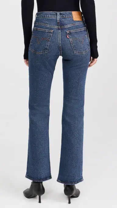 Levi's Wedgie Boot Jeans | Thumbnail 3
