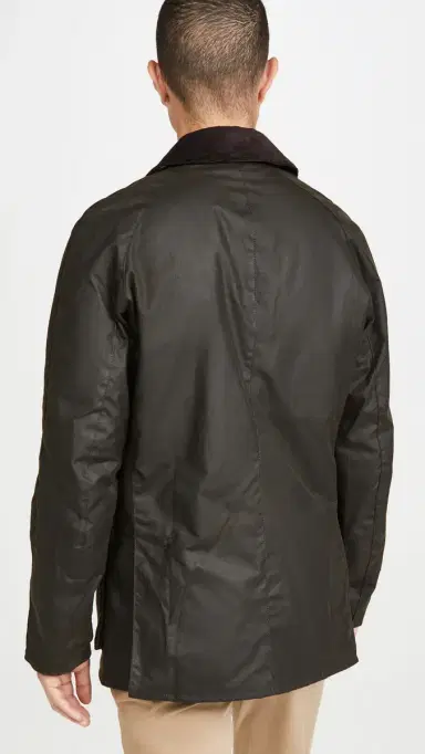 Barbour Ashby Wax Jacket Olive L | Thumbnail 3