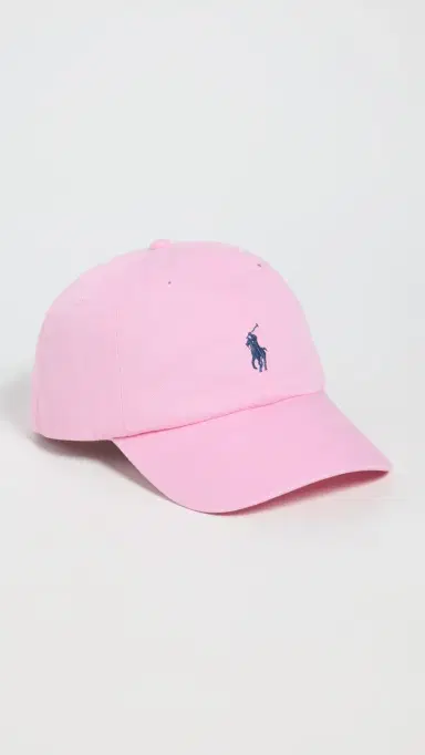 Polo Ralph Lauren Twill Classic Sport Cap Carmel Pink/Jewel Blue | Thumbnail 2 Polo Ralph Lauren Twill Classic Sport Cap Carmel Pink/Jewel Blue | Thumbnail 2