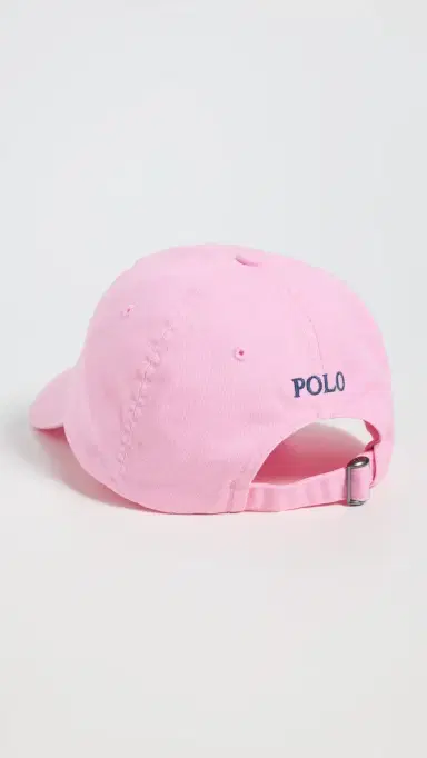 Polo Ralph Lauren Twill Classic Sport Cap Carmel Pink/Jewel Blue | Thumbnail 4 Polo Ralph Lauren Twill Classic Sport Cap Carmel Pink/Jewel Blue | Thumbnail 4