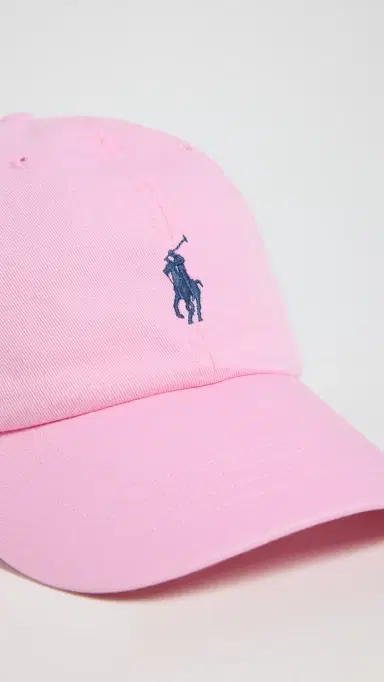 Polo Ralph Lauren Twill Classic Sport Cap Carmel Pink/Jewel Blue | Thumbnail 5 Polo Ralph Lauren Twill Classic Sport Cap Carmel Pink/Jewel Blue | Thumbnail 5
