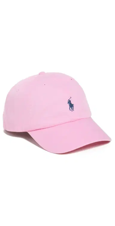 Polo Ralph Lauren Twill Classic Sport Cap Carmel Pink/Jewel Blue | Thumbnail 1 Polo Ralph Lauren Twill Classic Sport Cap Carmel Pink/Jewel Blue | Thumbnail 1