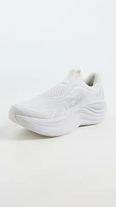 Hoka Skyward Laceless Sneakers White 8 | Thumbnail 2