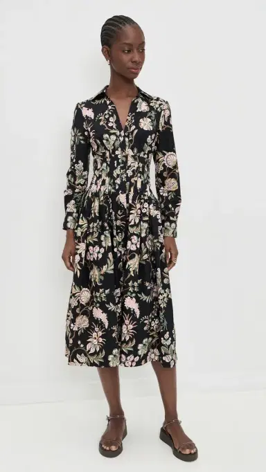 Cara Cara Cameron Dress Clover | Thumbnail 5 Cara Cara Cameron Dress Clover | Thumbnail 5