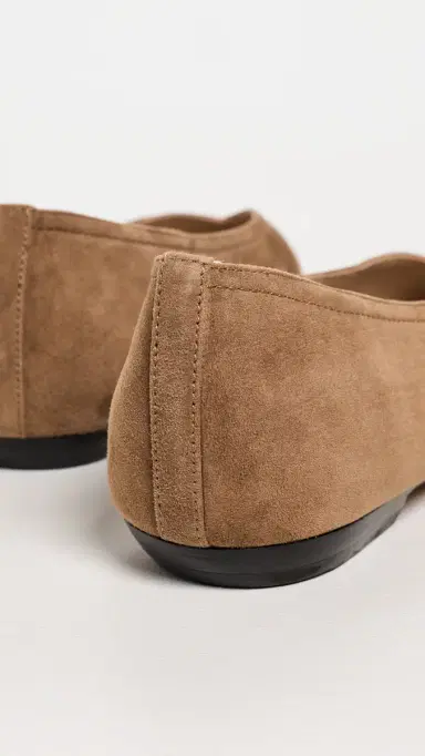 Veronica Beard Bancroft Flats Chestnut | Thumbnail 4