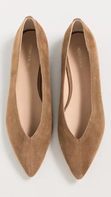 Veronica Beard Bancroft Flats Chestnut | Thumbnail 5