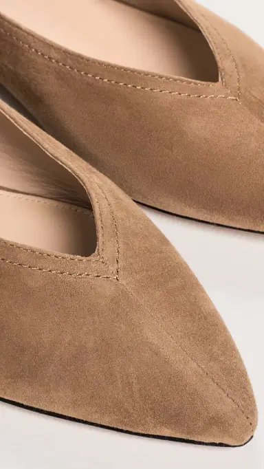 Veronica Beard Bancroft Flats Chestnut | Thumbnail 6