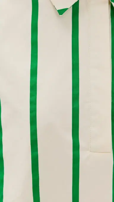 English Factory Striped Kaftan Mini Dress Green ulti | Thumbnail 6