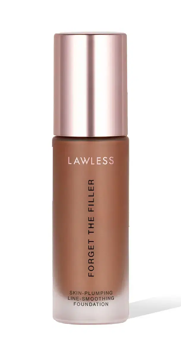 LAWLESS Forget the Filler Foundation 27D - Ultra Deep with Neutral Golden Undertones 1.0 oz/30 mL