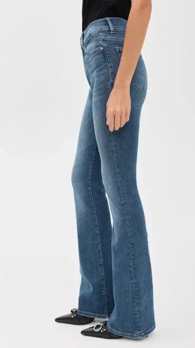 DL1961 Bridget Bootcut High Rise Instasculpt Jeans Oceanside (Ultimate) 27 | Thumbnail 4