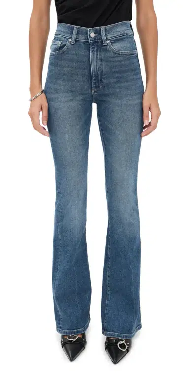 DL1961 Bridget Bootcut High Rise Instasculpt Jeans Oceanside (Ultimate) 27 | Thumbnail 1