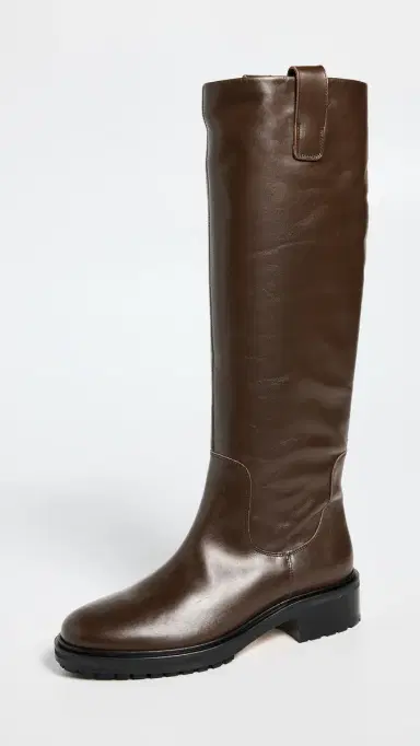 aeyde Henry Calf Leather Moka Riding Boots | Thumbnail 2 aeyde Henry Calf Leather Moka Riding Boots | Thumbnail 2