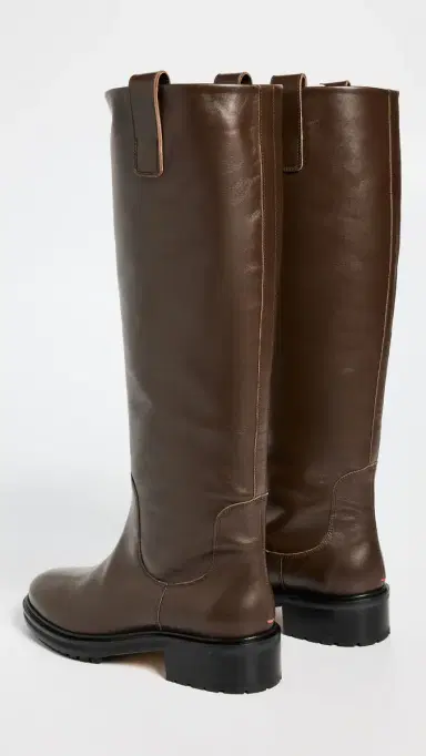 aeyde Henry Calf Leather Moka Riding Boots | Thumbnail 4 aeyde Henry Calf Leather Moka Riding Boots | Thumbnail 4