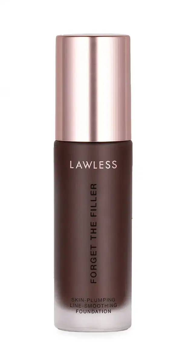 LAWLESS Forget the Filler Foundation 33D - Ultra Deep with Deep Neutral Undertones 1.0 oz/30 mL