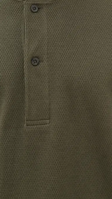 Filson Waffle Knit Henley Top | Thumbnail 6