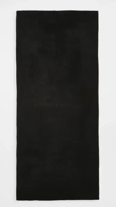 White + Warren Cashmere Travel Wrap Scarf Black One Size | Thumbnail 3