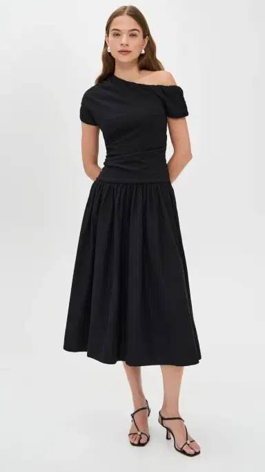 Merlette Lilou Dress Black | Thumbnail 2 Merlette Lilou Dress Black | Thumbnail 2