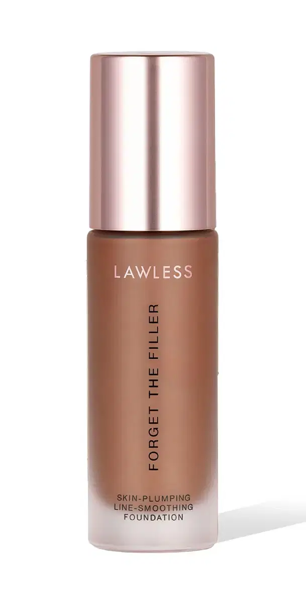 LAWLESS Forget the Filler Foundation 26D - Deep with Deep Neutral Warm Undertones 1.0 oz/30 mL