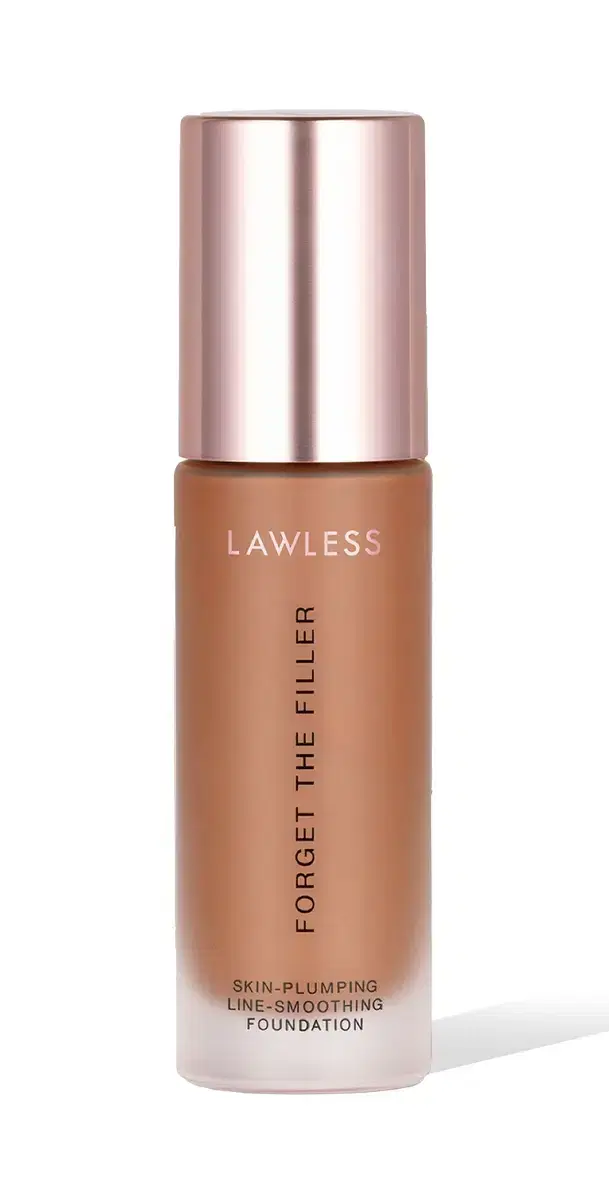 LAWLESS Forget the Filler Foundation 20T - Deep Tan with Neutral Warm Undertones 1.0 oz/30 mL