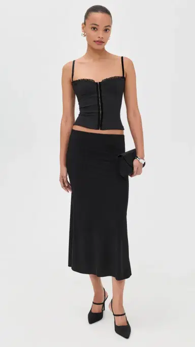 Bella Venice The Jessie lip kirt Black | Thumbnail 5 Bella Venice The Jessie lip kirt Black | Thumbnail 5