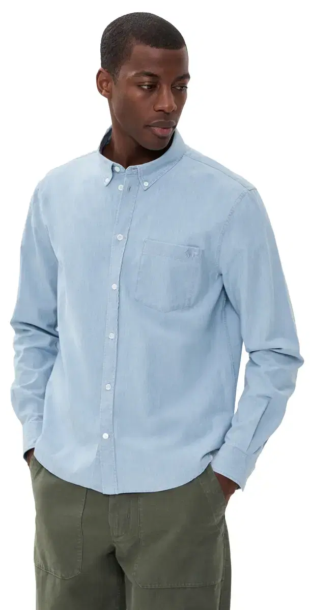 Profile Fox Regular hirt Pure Blue