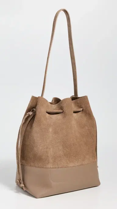 Mansur Gavriel Cabas Bucket Bag Anise One Size | Thumbnail 4
