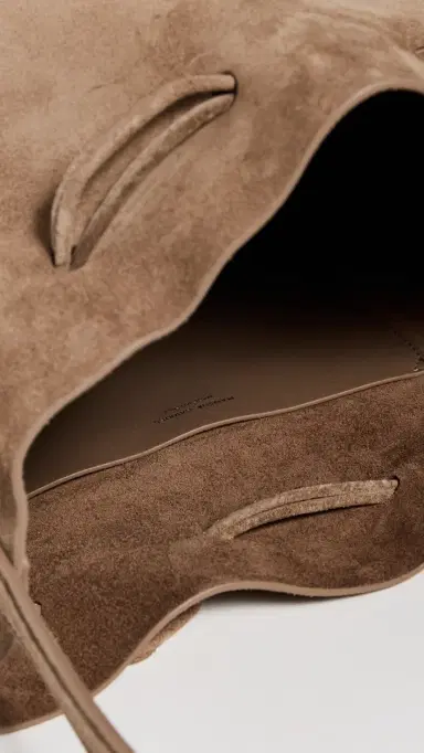 Mansur Gavriel Cabas Bucket Bag Anise One Size | Thumbnail 6