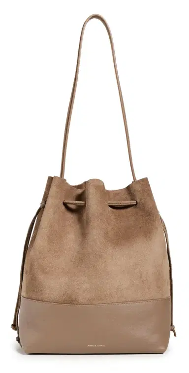 Mansur Gavriel Cabas Bucket Bag Anise One Size | Thumbnail 1