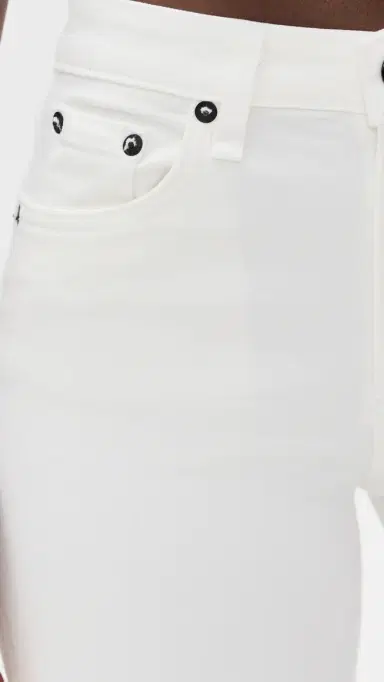Askk NY Juniper Ivory Jeans Ivory 32 | Thumbnail 6