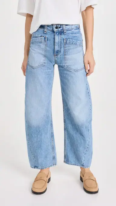 Askk NY Twisted Barrel Jeans Blondie 27 | Thumbnail 2 Askk NY Twisted Barrel Jeans Blondie 27 | Thumbnail 2