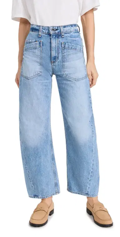 Askk NY Twisted Barrel Jeans Blondie 27 | Thumbnail 1 Askk NY Twisted Barrel Jeans Blondie 27 | Thumbnail 1