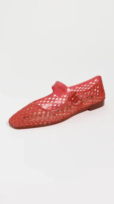 Sam Edelman Michaela Jelly Flats Red 5 | Thumbnail 2