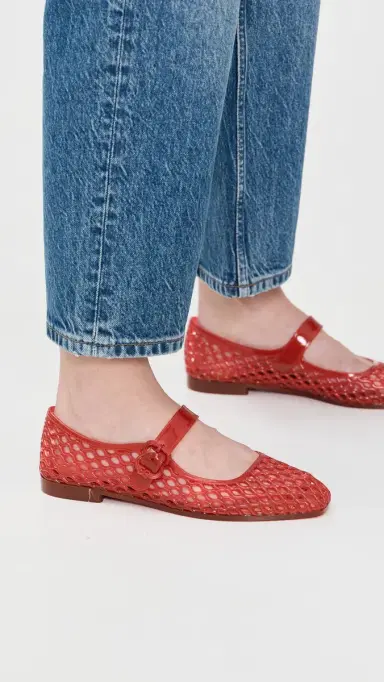 Sam Edelman Michaela Jelly Flats Red 5 | Thumbnail 3
