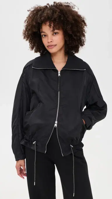 Varley Lotta Blouson Jacket Black | Thumbnail 2
