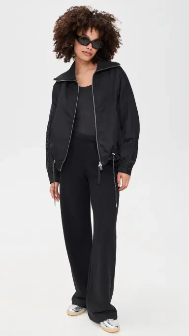 Varley Lotta Blouson Jacket Black | Thumbnail 5