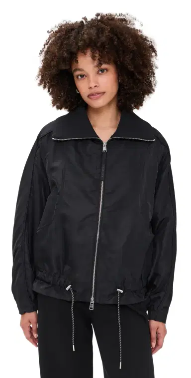 Varley Lotta Blouson Jacket Black | Thumbnail 1