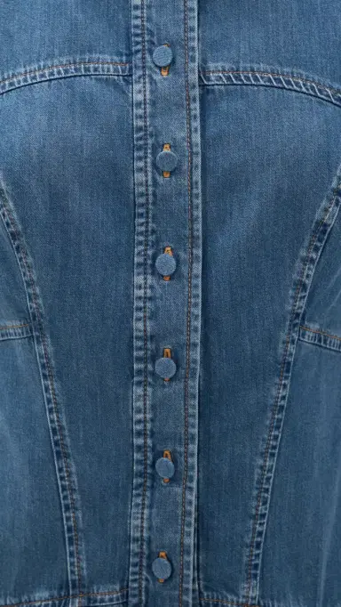 FRAME The Denim Day Dress Deira | Thumbnail 6 FRAME The Denim Day Dress Deira | Thumbnail 6