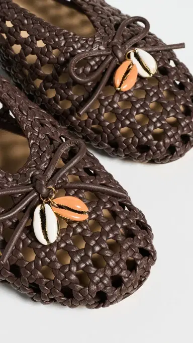 Dolce Vita Cason Woven Flats DK Brown | Thumbnail 6