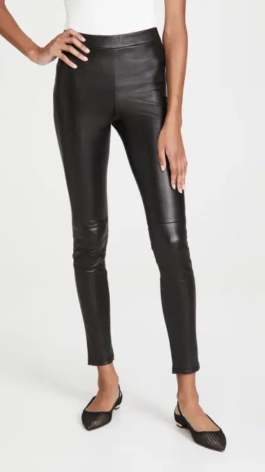 Theory Adbelle L2 Leather Pants | Thumbnail 2