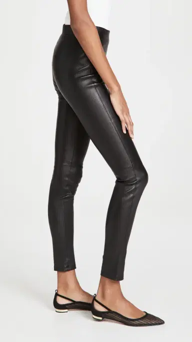 Theory Adbelle L2 Leather Pants | Thumbnail 4